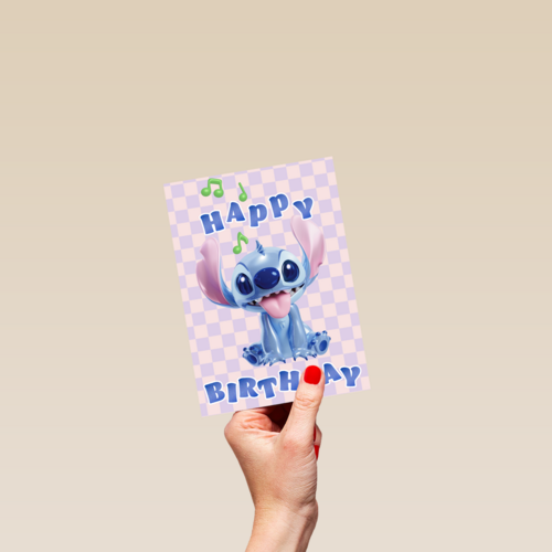 Stitch Happy Birthday