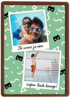 ik wens je een superleuk kamp fotokaart