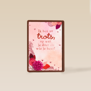 kaart klassiek ik ben zo trots op wie je bent