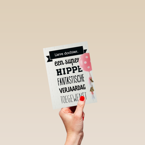 super hippe fantastische verjaardag
