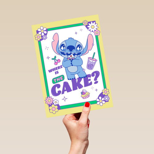 Disney Stitch Where Is The Cake