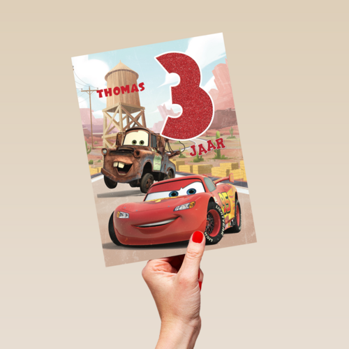 verjaardag leeftijden disney cars 3