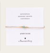 A Beautiful Story Motivation Armbandje Aventurijn