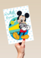 pasen kaart disney mickey mouse vrolijk pasen