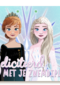 gefeliciteerd van Elsa en Anna van Frozen met je zwemdiploma