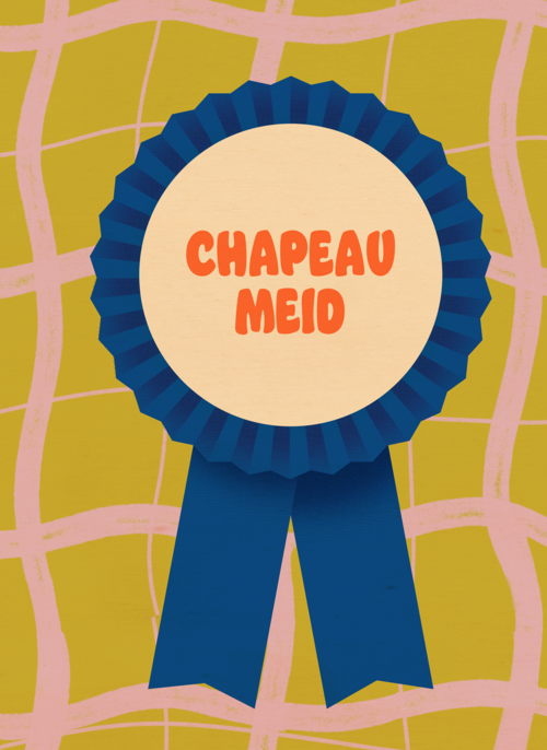 Houten Kaart | Chapeau Meid