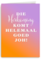 Herkansing komt goed