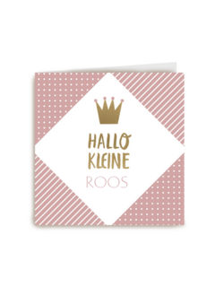 monmon kaart geboorte hallo kleine lieve meid
