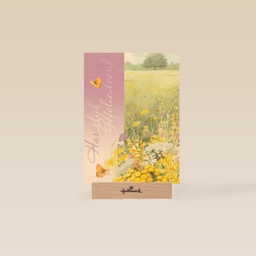 bloemenweide hartelijk gefeliciteerd