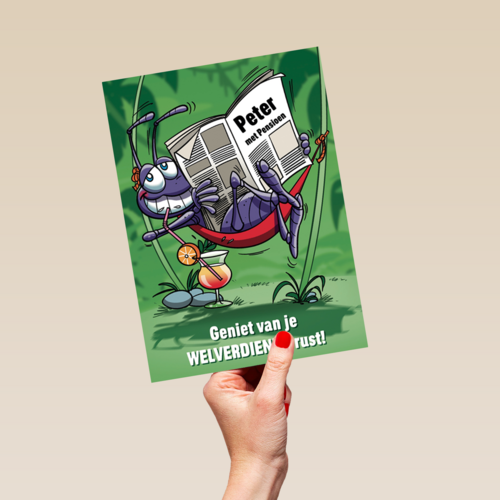 met pensioen geniet van je welverdiende rust