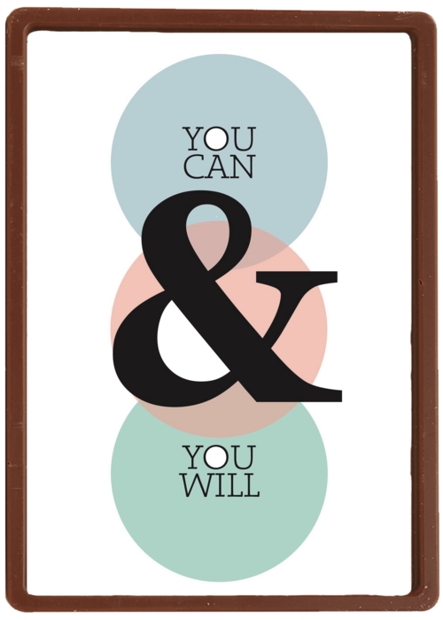 Chocolade Kaart | Hallmark | Motivatie You Can