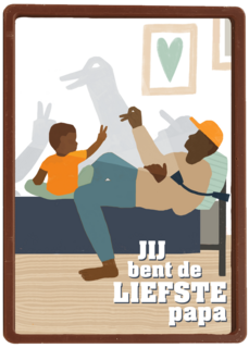 vaderdag kaart schaduwvormen