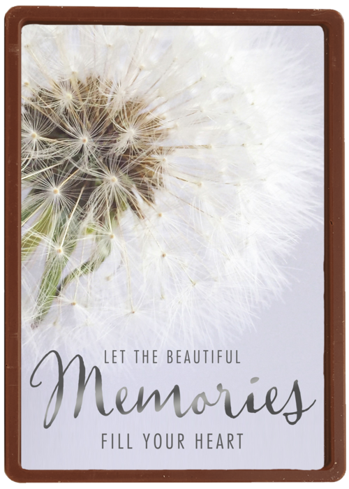 Kaart Hallmark | Condoleance Kaarten Herinnering | Condoleance Let The Memories Fill Your Heart