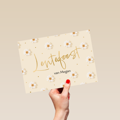 Lentefeest uitnodiging