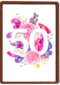 Verjaardagskaart 50 bloemen