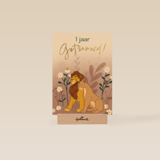 Lion King getrouwd