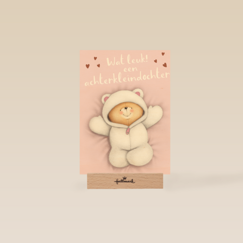 Forever Friends geboortefelicitatie dochter