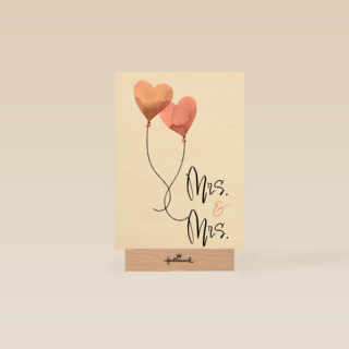 Huwelijksfelicitatie 2 vrouwen