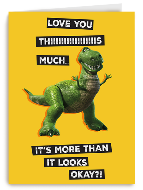 Kaart Hallmark | Liefde | Toy Story Love You This Much