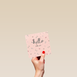 vers van de pers baby dochter hello little me