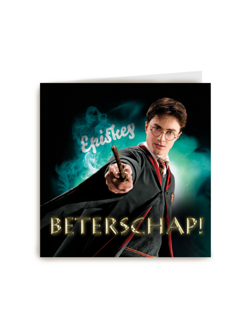 Kaart Hallmark | Beterschapskaarten | Harry Potter Beterschapskaart