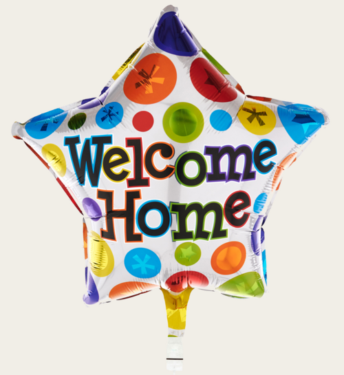 Ballon Welcome Home Multi