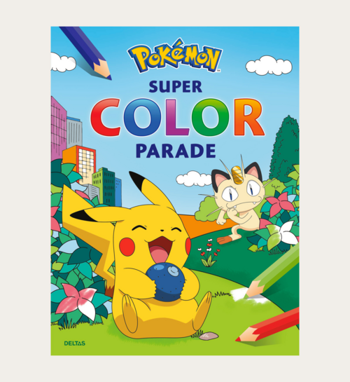 Kleurboek Pokemon Color Parade