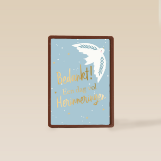 Bedankt een dag vol herinneringen volwassen