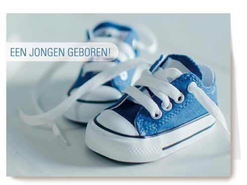 jongen schoentjes geboren