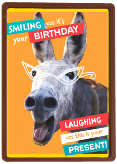 Smiling cos its your birthday