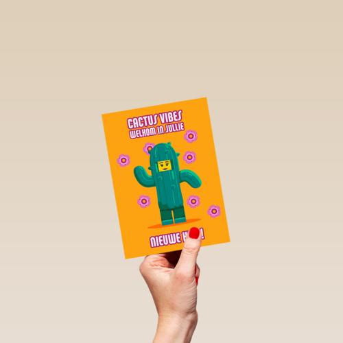 Lego Cactus Nieuw Huis