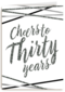 Verjaardagskaart Cheers to 30 years