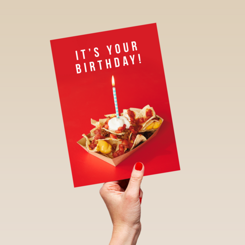 Happy Birthday taco