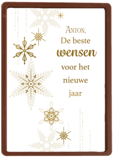 Nieuwjaar Sterren De Beste wensen naam