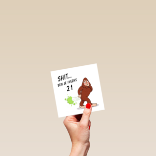 Shit ben je ineens 21