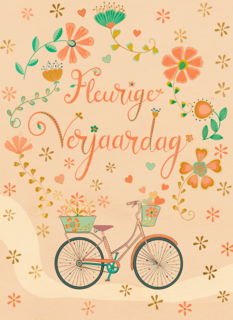 Fleurige verjaardag turnowsky
