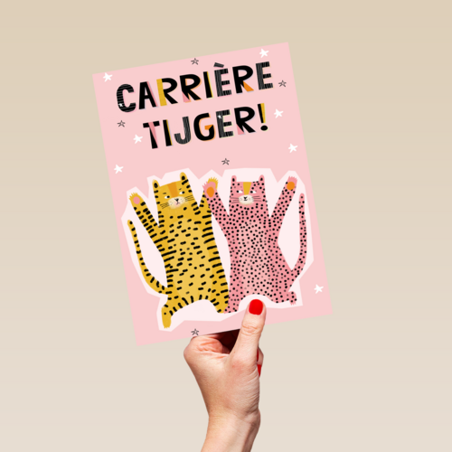 promotie kaart carriere tijger