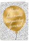 Verjaardagskaart man vrouw hip Gouden ballon