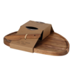 JENS Living Borrelset Acaciahouten plank met schaaltje