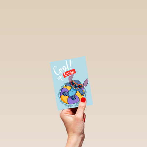 Cool op kamp Stitch