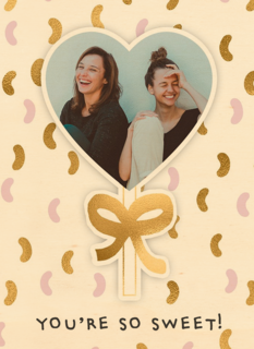 valentijnskaart foto you are so sweet