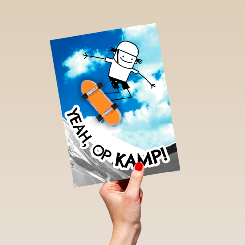 Skater op kamp
