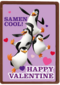 Penguins Samen Cool Valentijn