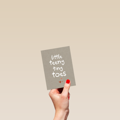 little teeny tiny toes