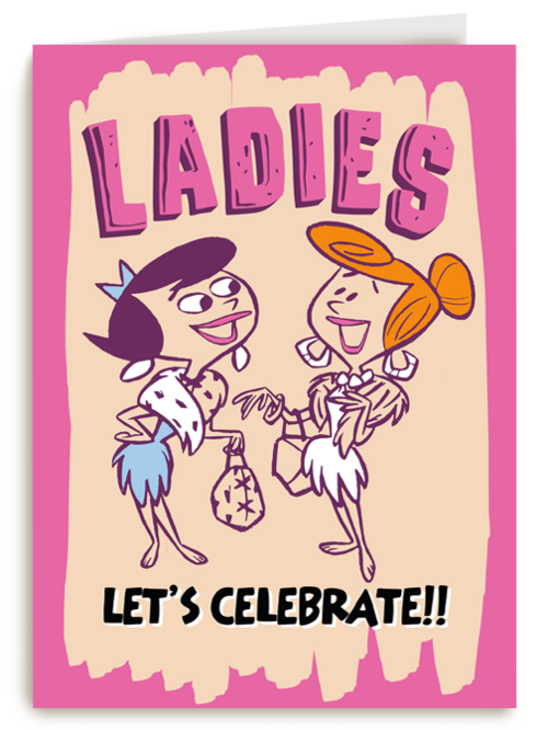 flintstones wilma and betty celebrate