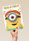 Despicable Me minion carl meisje gefeliciteerd