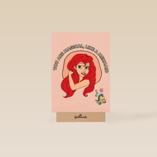 disney prinses kaart you are magical like a mermaid ariel