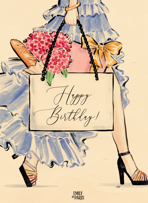 Happy Birthday Emily in Paris x Anna Wijnands