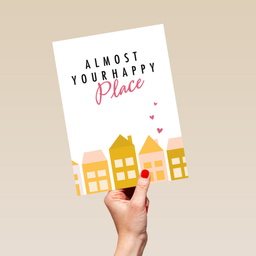 verbouwen kaart almost your happy place
