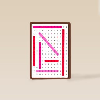 Lieve woorden kruiswoord